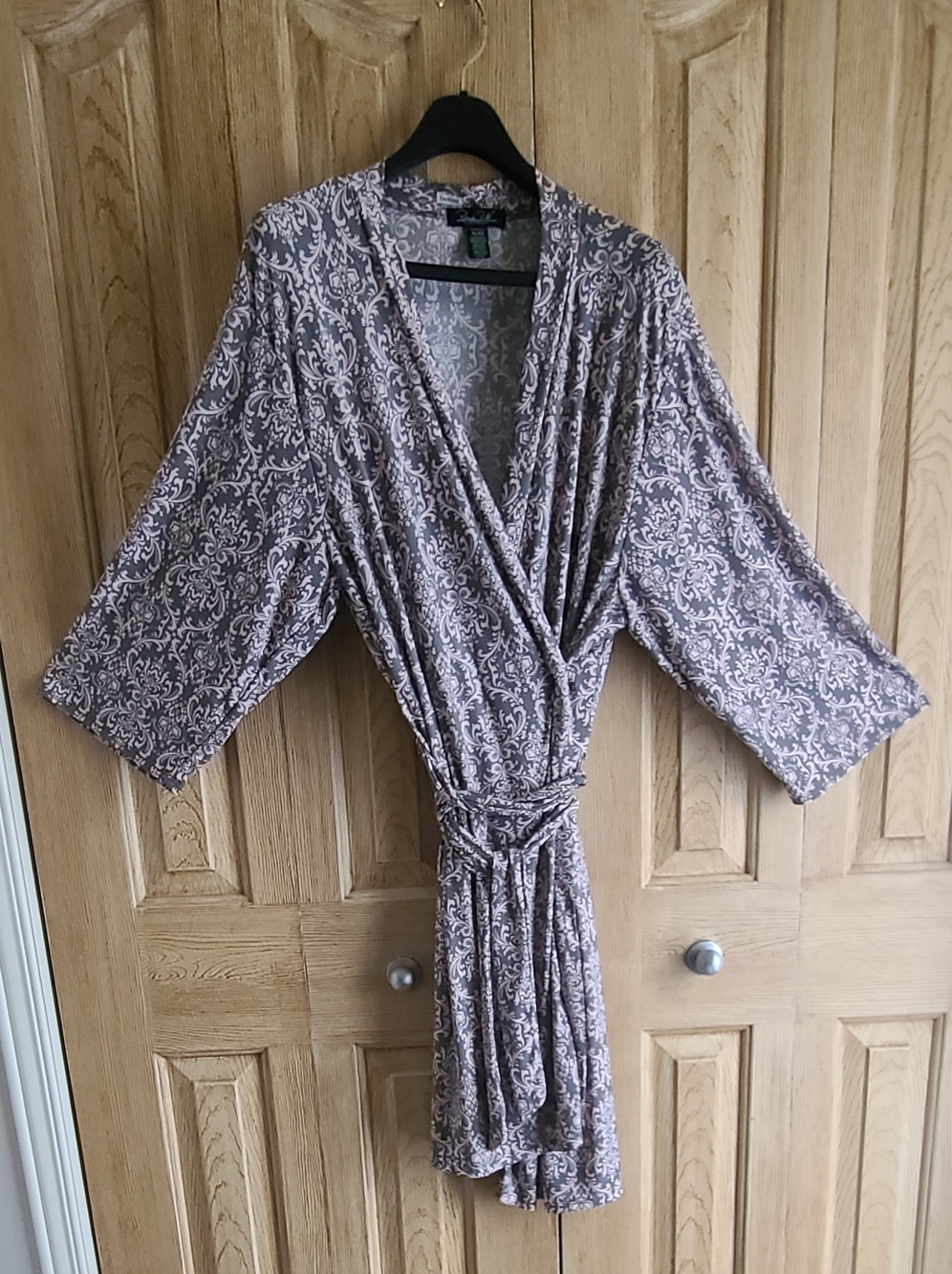 Rene Rofe Floral Print Wrap, Robe - Picture 8 of 8